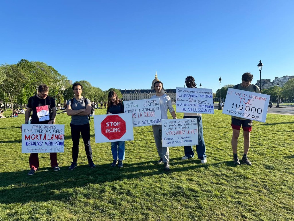 Fund Longevity rally, Esplanade des Invalides, Paris