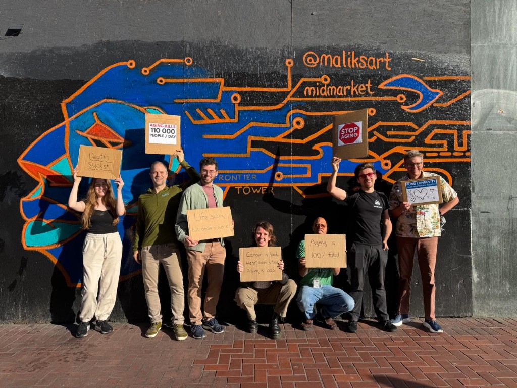 Fund Longevity rally, San Francisco